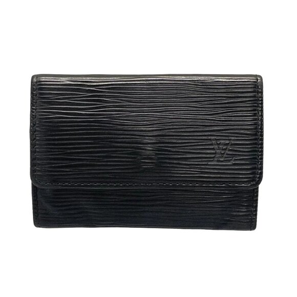 Auth LOUIS VUITTON Multicles 6 M63812 Noir Epi - CA0071 Key Case - Picture 1 of 11